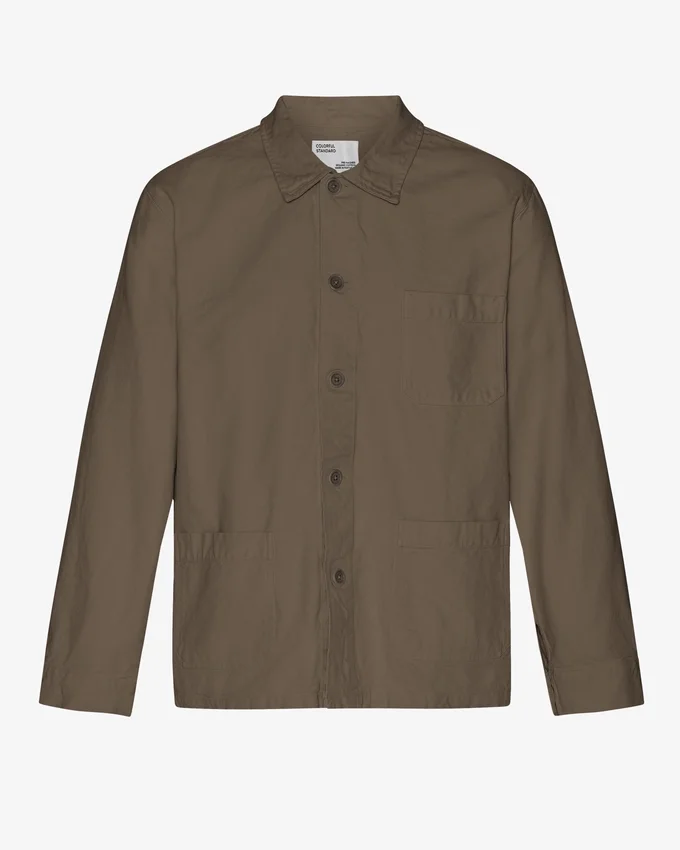Bio-Workwear-Jacke – Zedernbraun