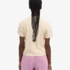 Boxy Crop-T-Shirt aus Bio-Baumwolle – Elfenbeinweiß