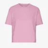 Boxy Crop-T-Shirt aus Bio-Baumwolle – Kirschblüte
