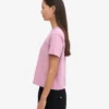 Boxy Crop-T-Shirt aus Bio-Baumwolle – Kirschblüte