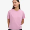 Boxy Crop-T-Shirt aus Bio-Baumwolle – Kirschblüte