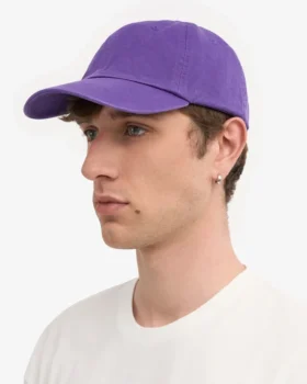 Caps aus Bio-Baumwolle – Ultraviolett