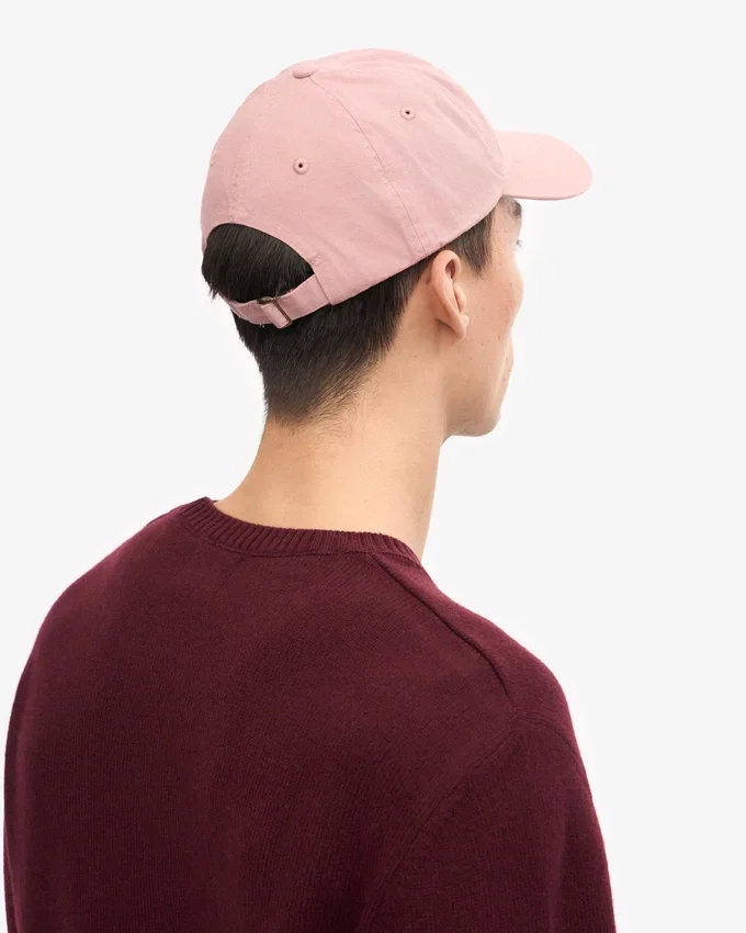 Caps aus Bio-Baumwolle – verblasstes Rosa