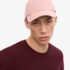 Caps aus Bio-Baumwolle – verblasstes Rosa