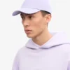 Caps aus Bio-Baumwolle – Zartes Lavendel