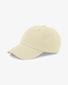 Caps aus Bio-Baumwolle – Zartgelb