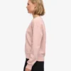 Classic Organic Bio-Crew-Pullover für Damen – Faded Pink