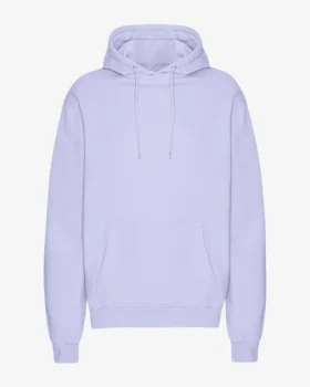 Classic Organic Bio-Kapuzenjacke – Zartes Lavendel