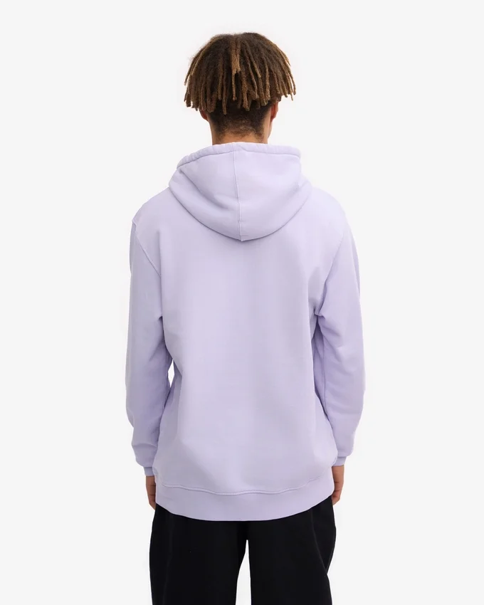 Classic Organic Bio-Kapuzenjacke – Zartes Lavendel