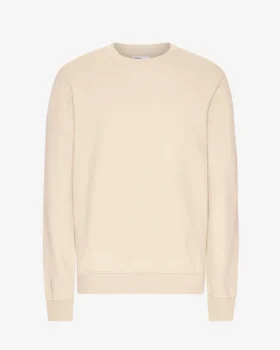Classic Organic Bio-Pullover – Elfenbeinweiß