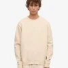 Classic Organic Bio-Pullover – Elfenbeinweiß