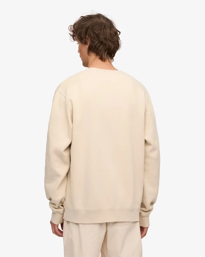 Classic Organic Bio-Pullover – Elfenbeinweiß
