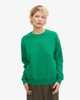 Classic Organic Bio-Pullover für Damen – Kellygrün