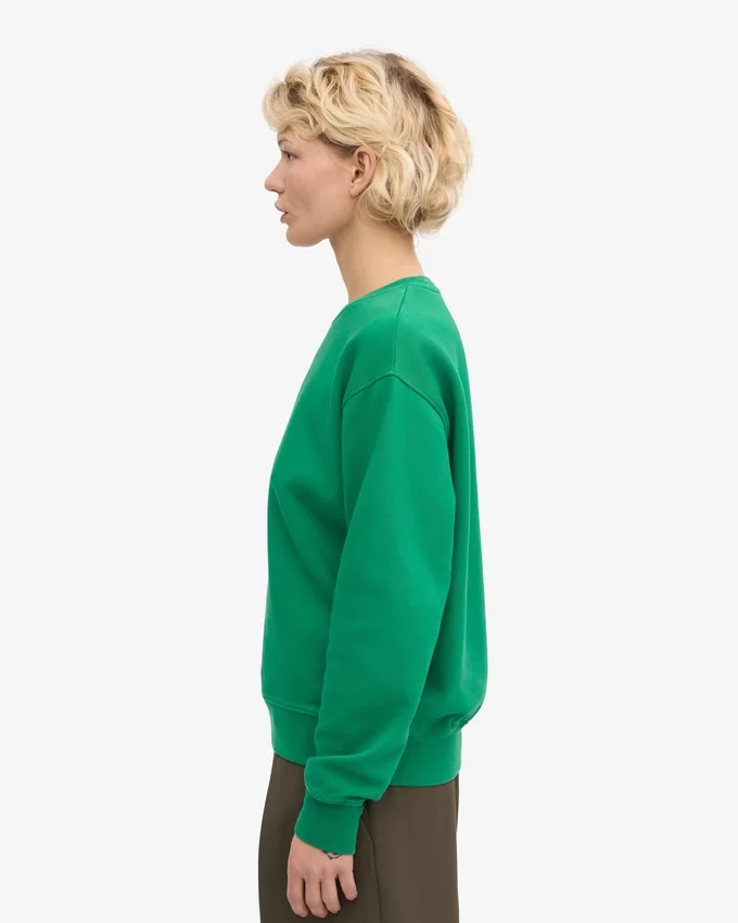 Classic Organic Bio-Pullover für Damen – Kellygrün