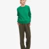 Classic Organic Bio-Pullover für Damen – Kellygrün