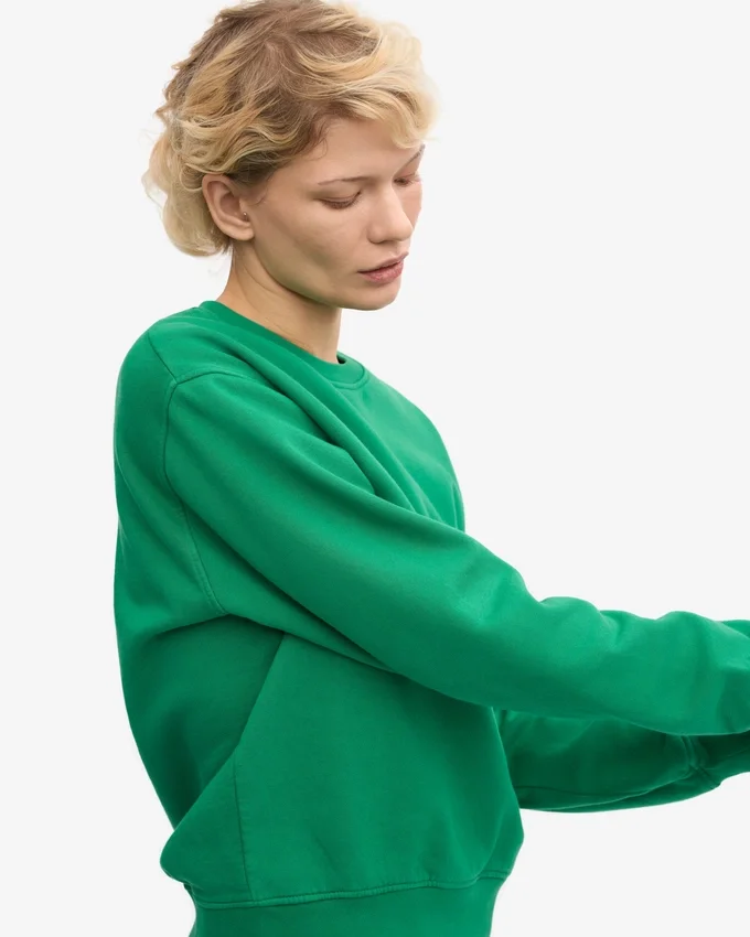 Classic Organic Bio-Pullover für Damen – Kellygrün