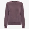 Classic Organic Bio-Pullover für Damen mit Rundhalsausschnitt – Faded Grape