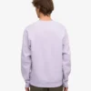 Classic Organic Bio-Pullover mit Rundhalsausschnitt – Zartes Lavendel