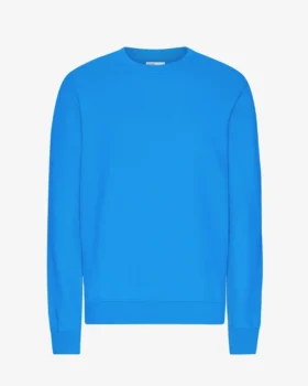 Classic Organic Bio-Pullover – Pazifikblau