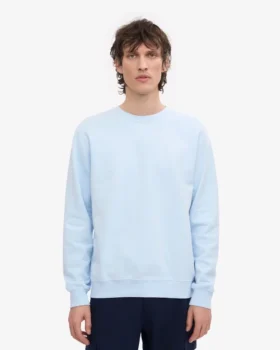 Classic Organic Bio-Pullover – Polarblau