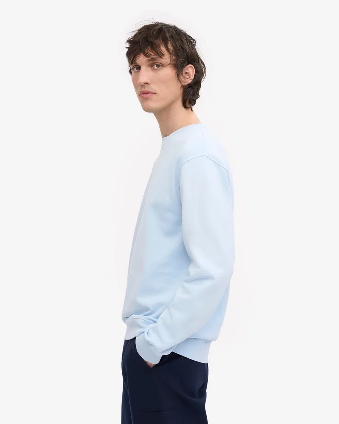 Classic Organic Bio-Pullover – Polarblau