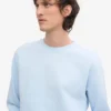 Classic Organic Bio-Pullover – Polarblau