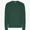 Classic Organic Bio-Pullover – Smaragdgrün