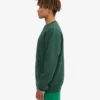 Classic Organic Bio-Pullover – Smaragdgrün