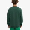 Classic Organic Bio-Pullover – Smaragdgrün