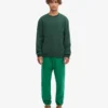 Classic Organic Bio-Pullover – Smaragdgrün