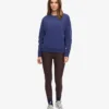 Classic Organic Bio-Rundhals-Shirt für Damen – Marineblau