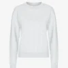 Classic Organic Bio-Rundhalsshirt für Damen – Schneemelange