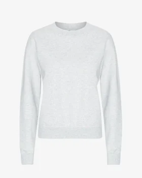 Classic Organic Bio-Rundhalsshirt für Damen – Schneemelange