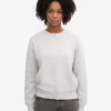 Classic Organic Bio-Rundhalsshirt für Damen – Schneemelange