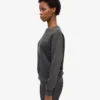 Classic Organic Bio-Shirt für Damen – Faded Black