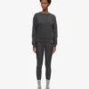 Classic Organic Bio-Shirt für Damen – Faded Black
