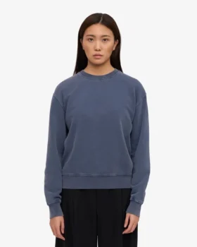 Classic Organic Bio-Shirt für Damen – Neptunblau