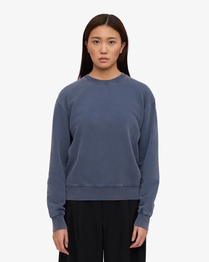 Classic Organic Bio-Shirt für Damen – Neptunblau
