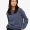 Classic Organic Bio-Shirt für Damen – Neptunblau