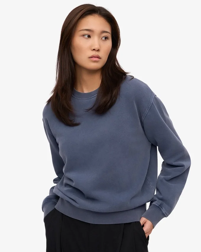 Classic Organic Bio-Shirt für Damen – Neptunblau