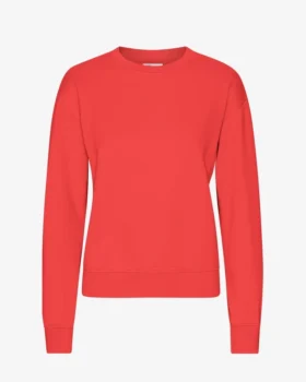 Classic Organic Bio-Shirt für Damen – Red Tangerine