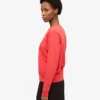 Classic Organic Bio-Shirt für Damen – Red Tangerine