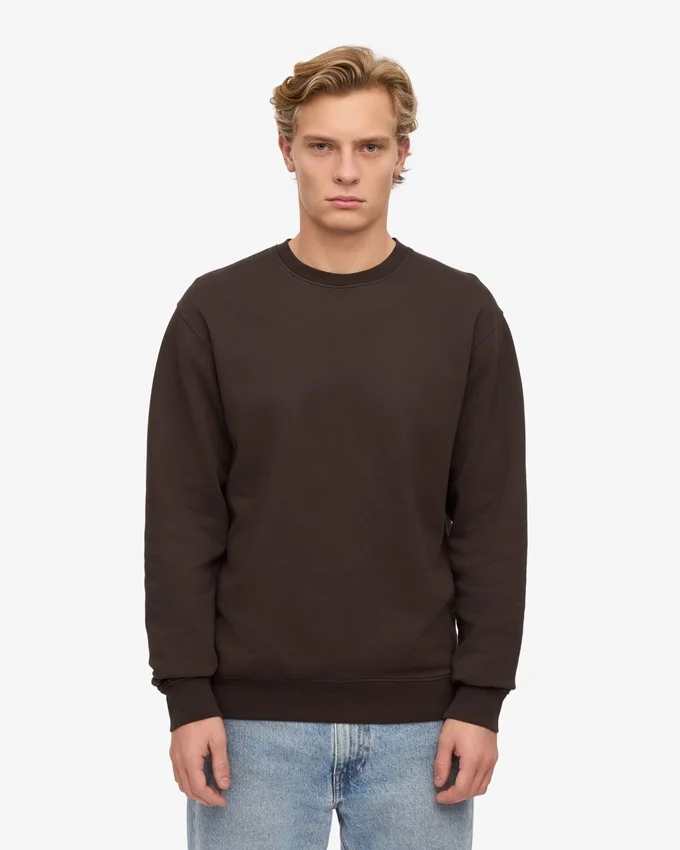 Classic Organic Bio-Shirt – Kaffeebraun