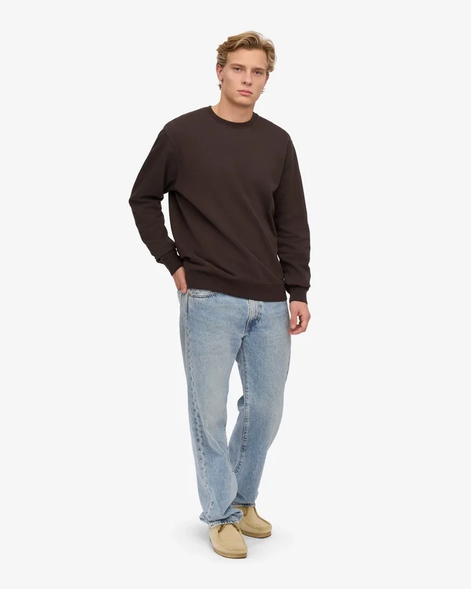 Classic Organic Bio-Shirt – Kaffeebraun