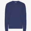Classic Organic Bio-Shirt mit Rundhalsausschnitt – Marineblau