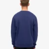 Classic Organic Bio-Shirt mit Rundhalsausschnitt – Marineblau