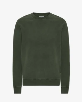 Classic Organic Bio-Shirt mit Rundhalsausschnitt – Mitternachtsgrün