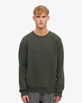 Classic Organic Bio-Shirt mit Rundhalsausschnitt – Mitternachtsgrün