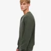 Classic Organic Bio-Shirt mit Rundhalsausschnitt – Mitternachtsgrün