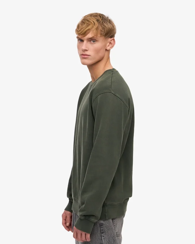 Classic Organic Bio-Shirt mit Rundhalsausschnitt – Mitternachtsgrün